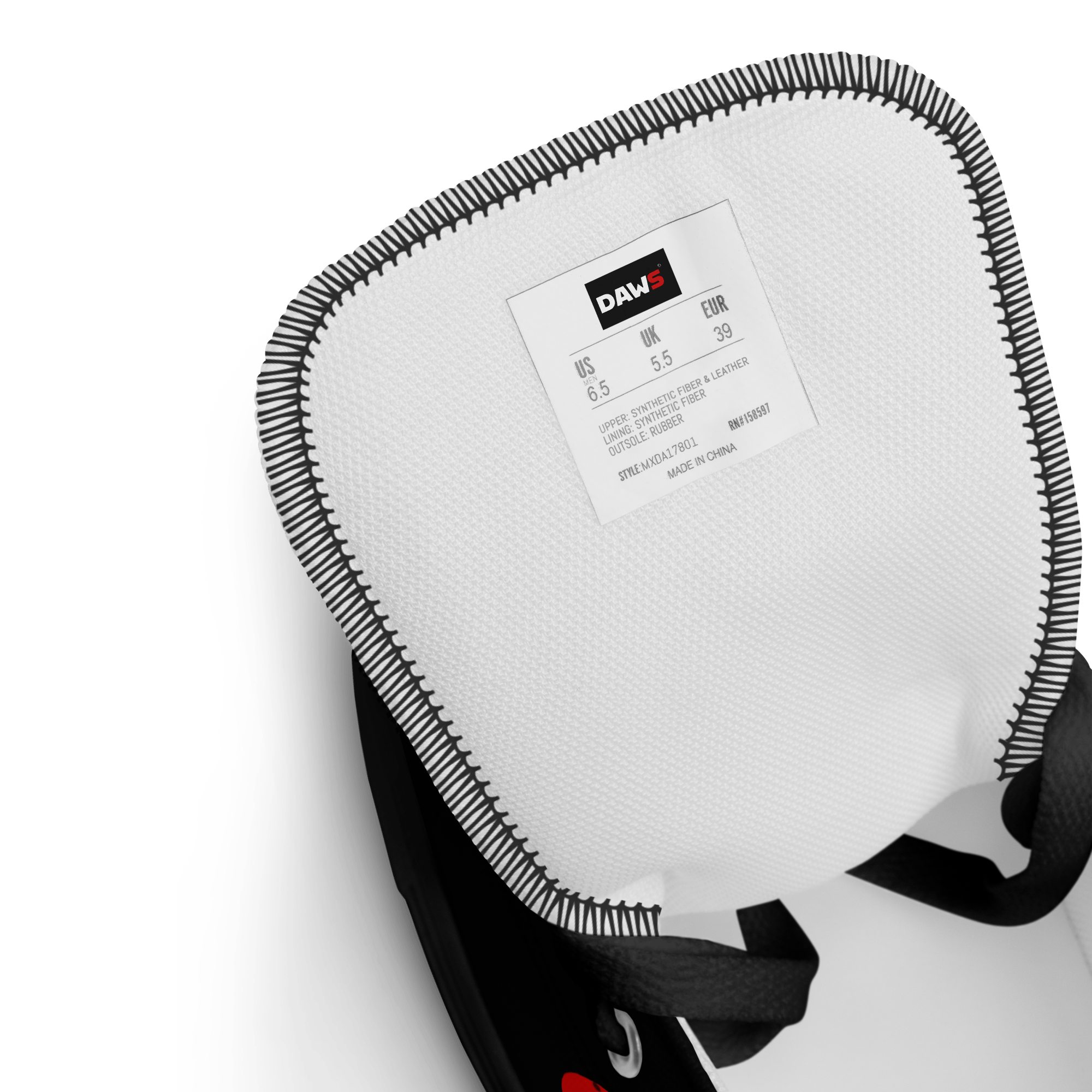 Zapatillas Vera Redflower Hombre | Negro & Rojo color - Streetwear DAWS