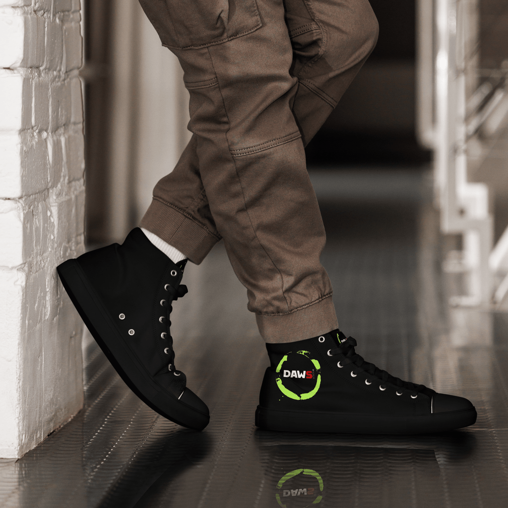 Zapatillas Lime Black Hombre | Negro & Lima color - Streetwear DAWS
