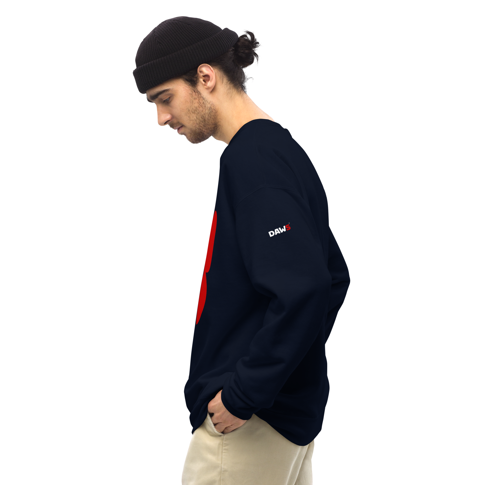 Sudadera Vera Redflower DAWS Basic unisex