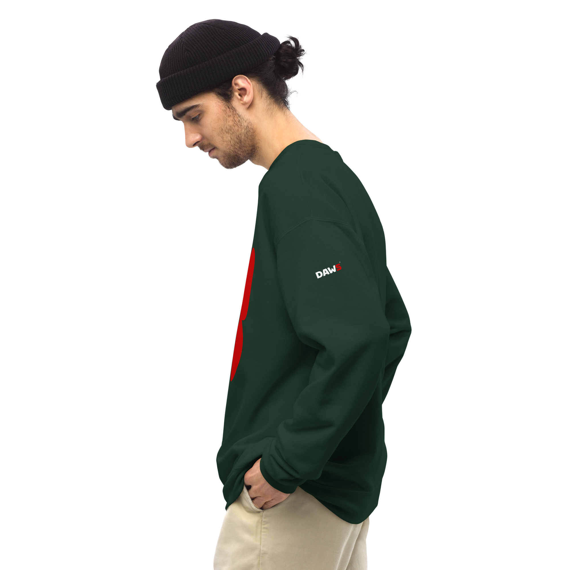 Sudadera Vera Redflower DAWS Basic unisex