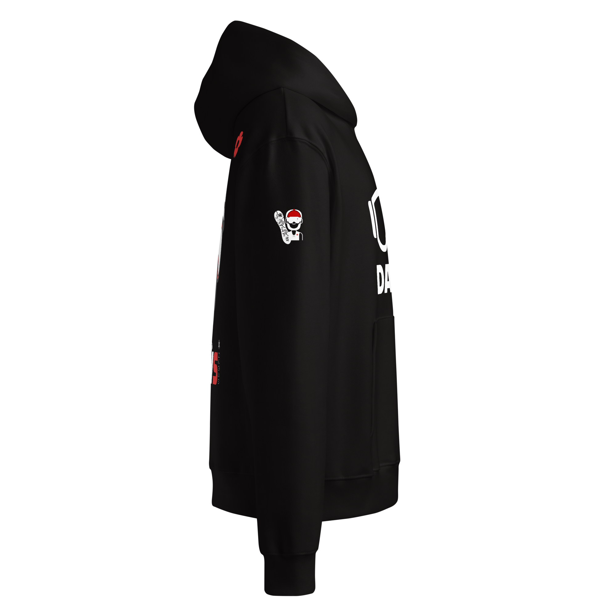 Sudadera Helmet Oversize Black Edition V2 N2020