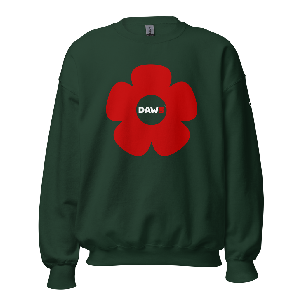 Sudadera Vera Redflower DAWS Basic unisex