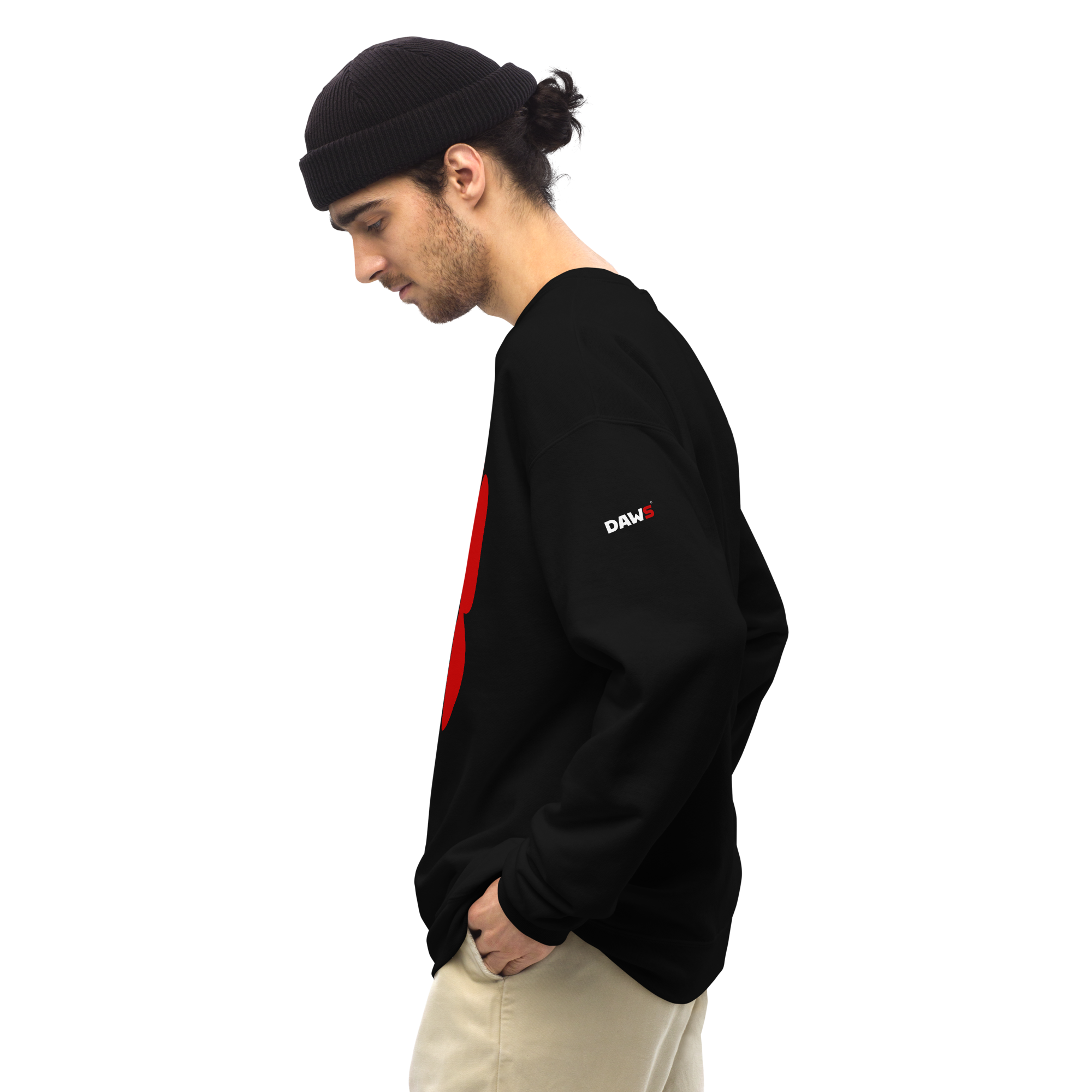 Sudadera Vera Redflower DAWS Basic unisex