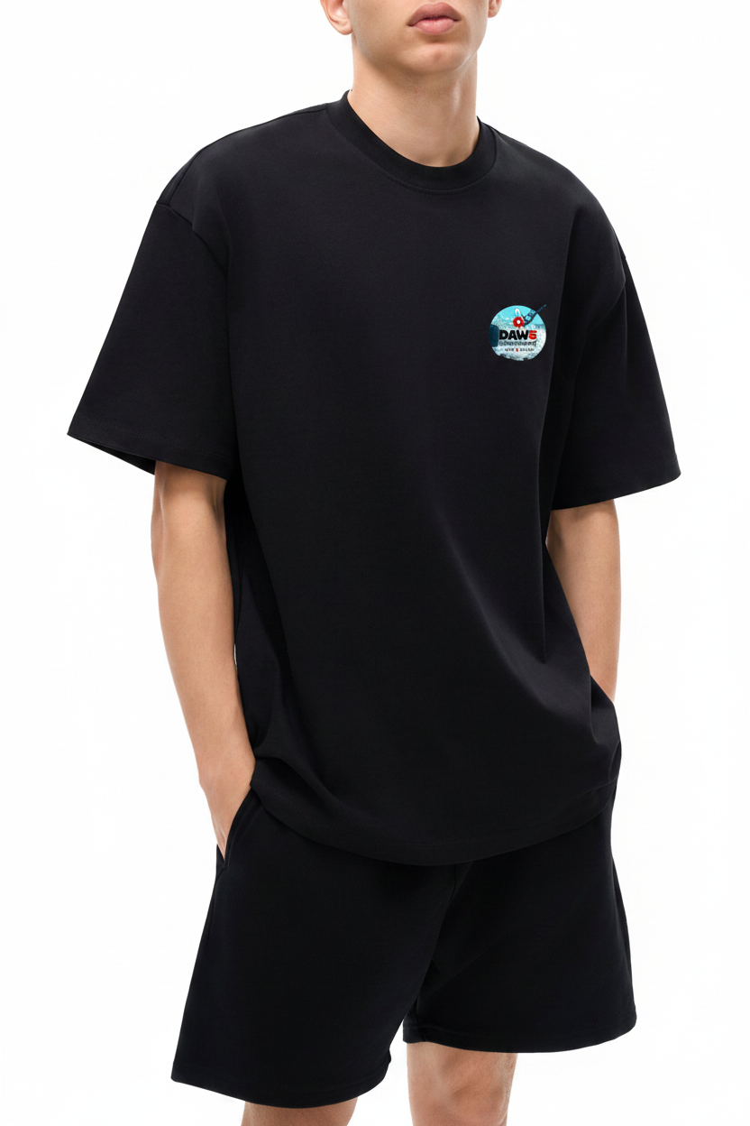Sexi Flvctvm Ivlivm — Negro frontal modelo