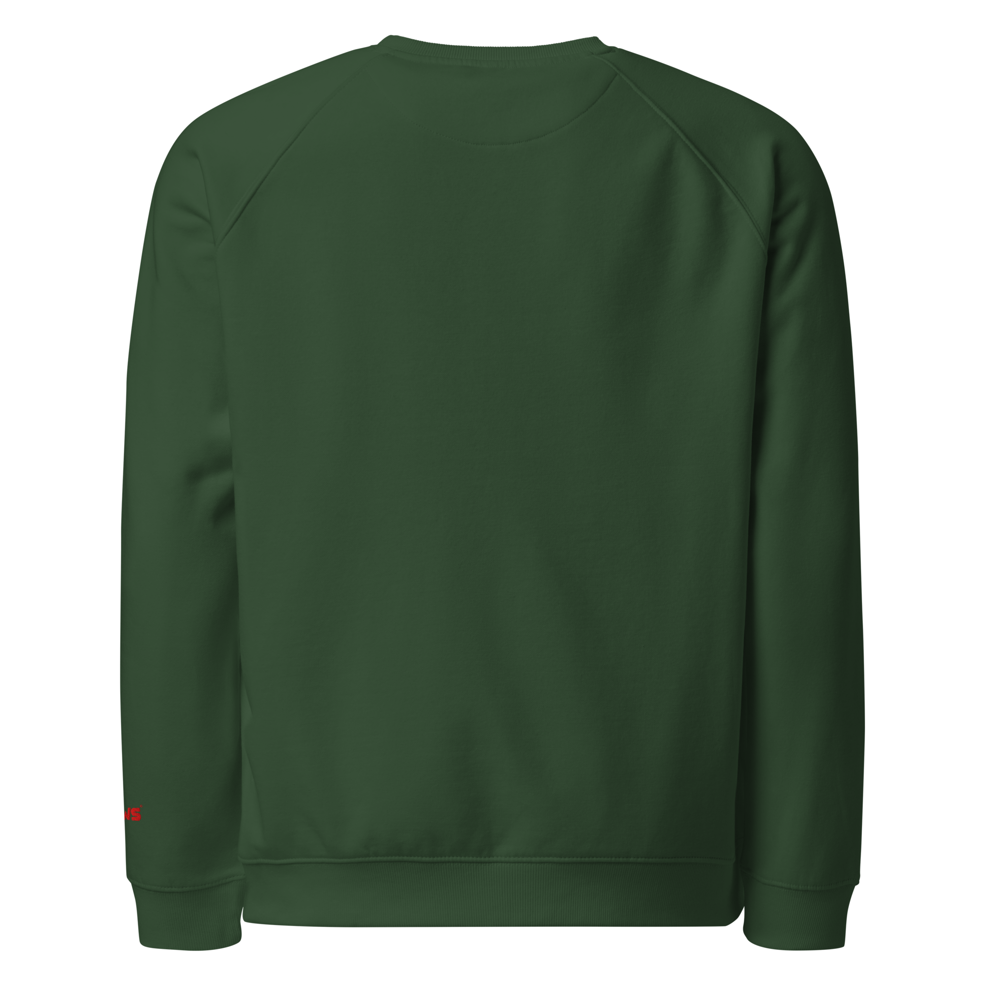 Sudadera Geometric orgánica raglán unisex