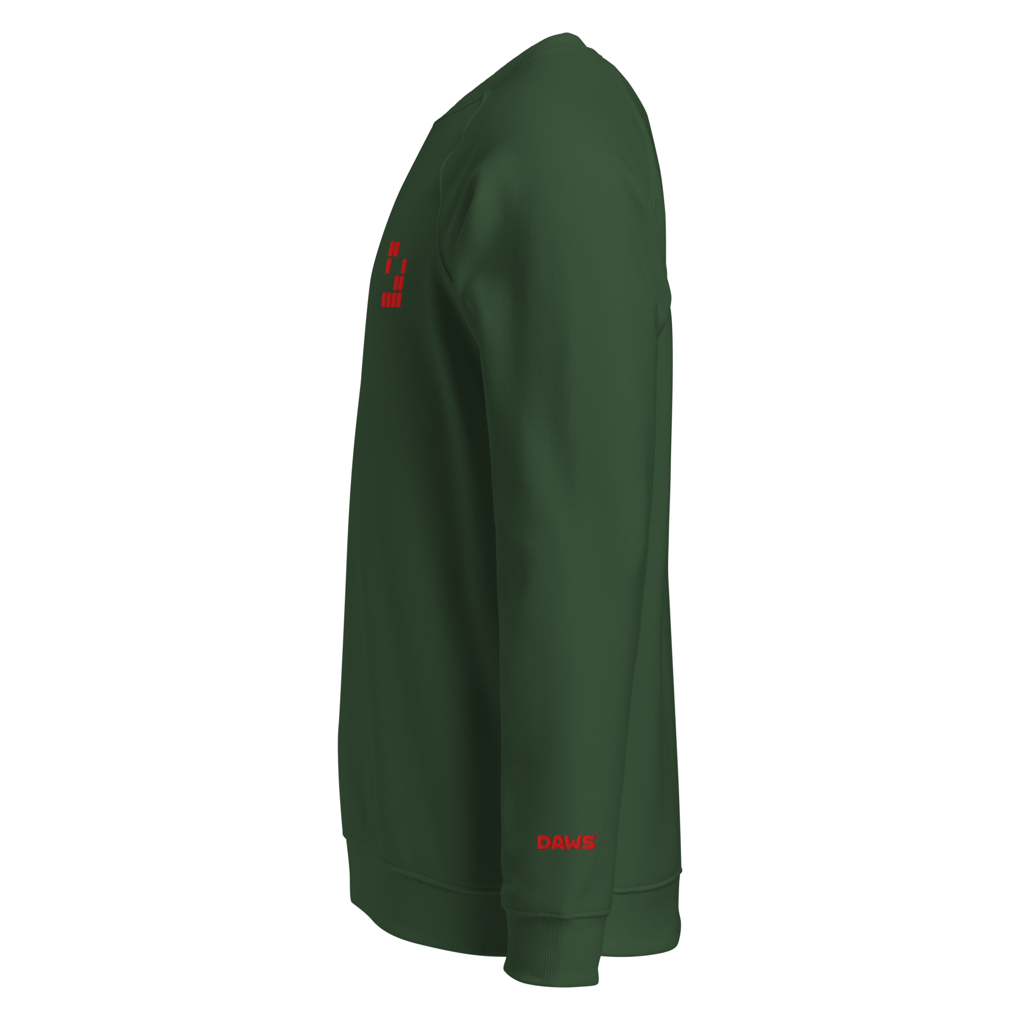 Sudadera Geometric orgánica raglán unisex