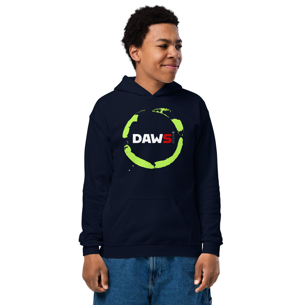 Sudadera con capucha para niño niña azul