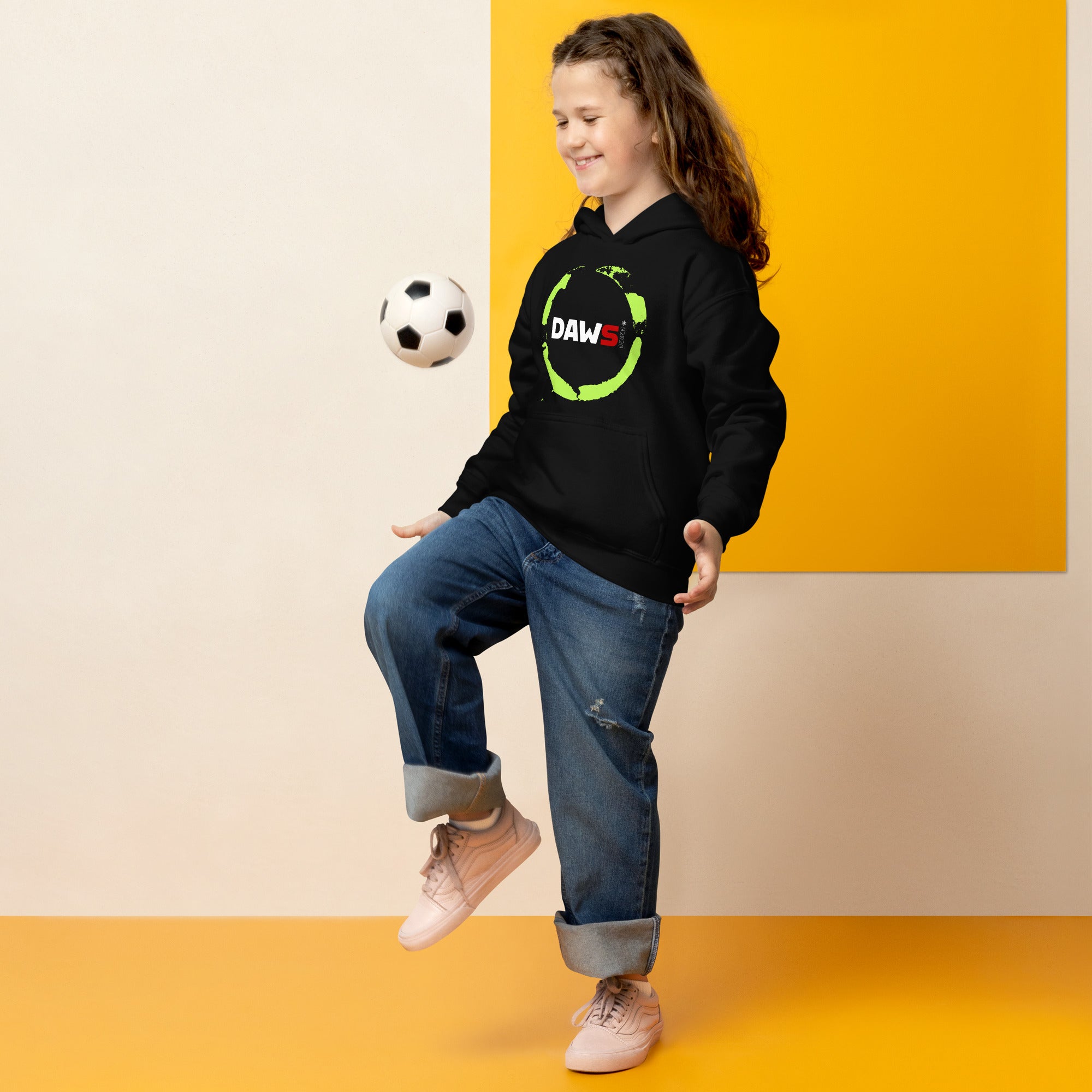 Sudadera para niña con capucha