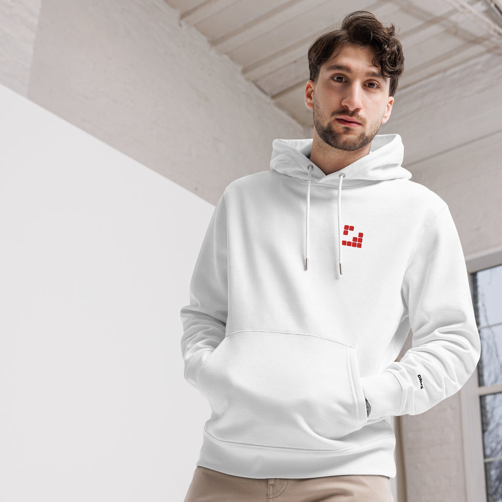 Sudadera snow blanca con capucha
