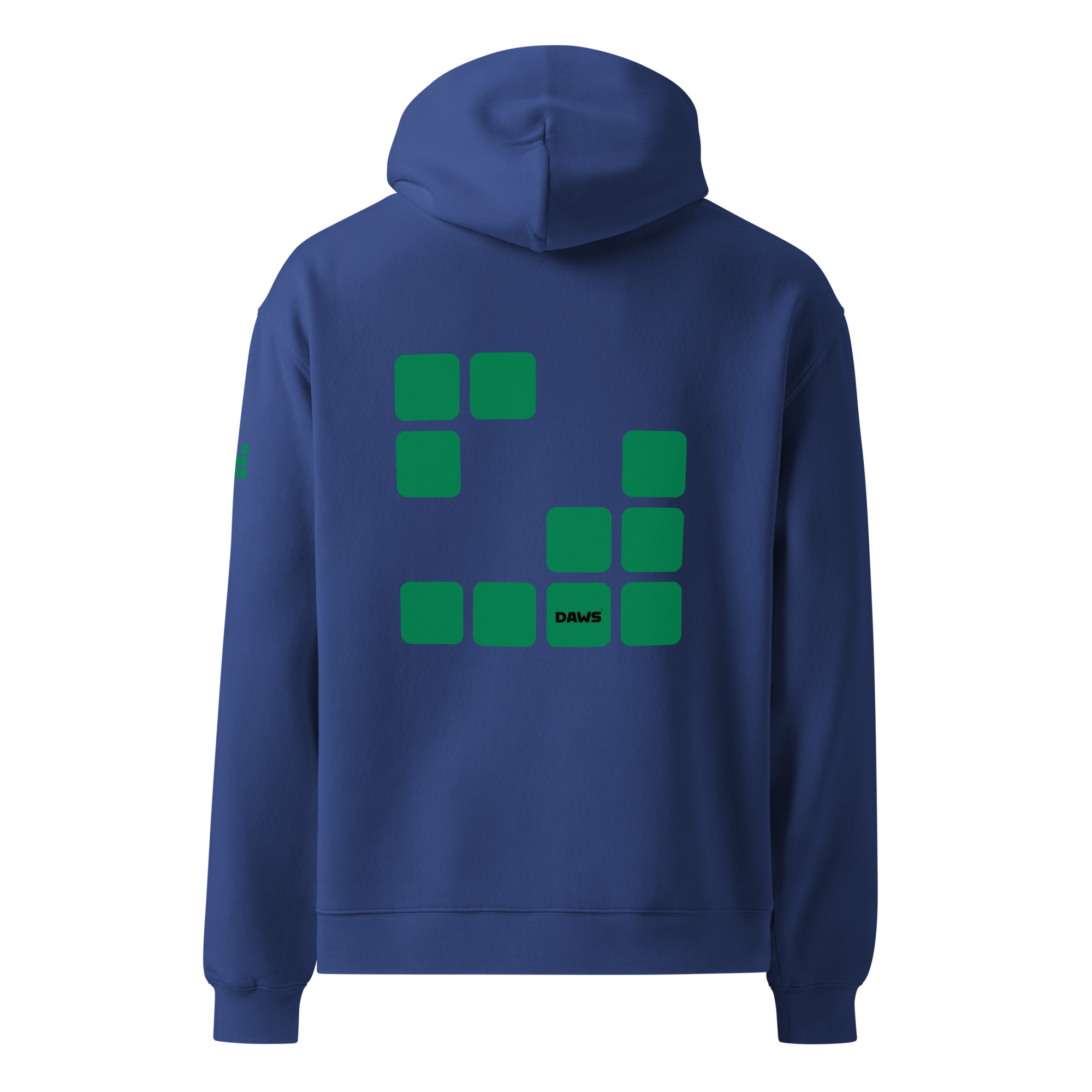 Sudadera Geometric Green oversize unisex