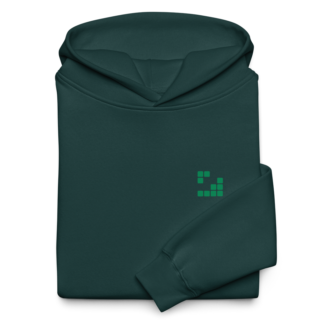 Sudadera Geometric Green oversize unisex