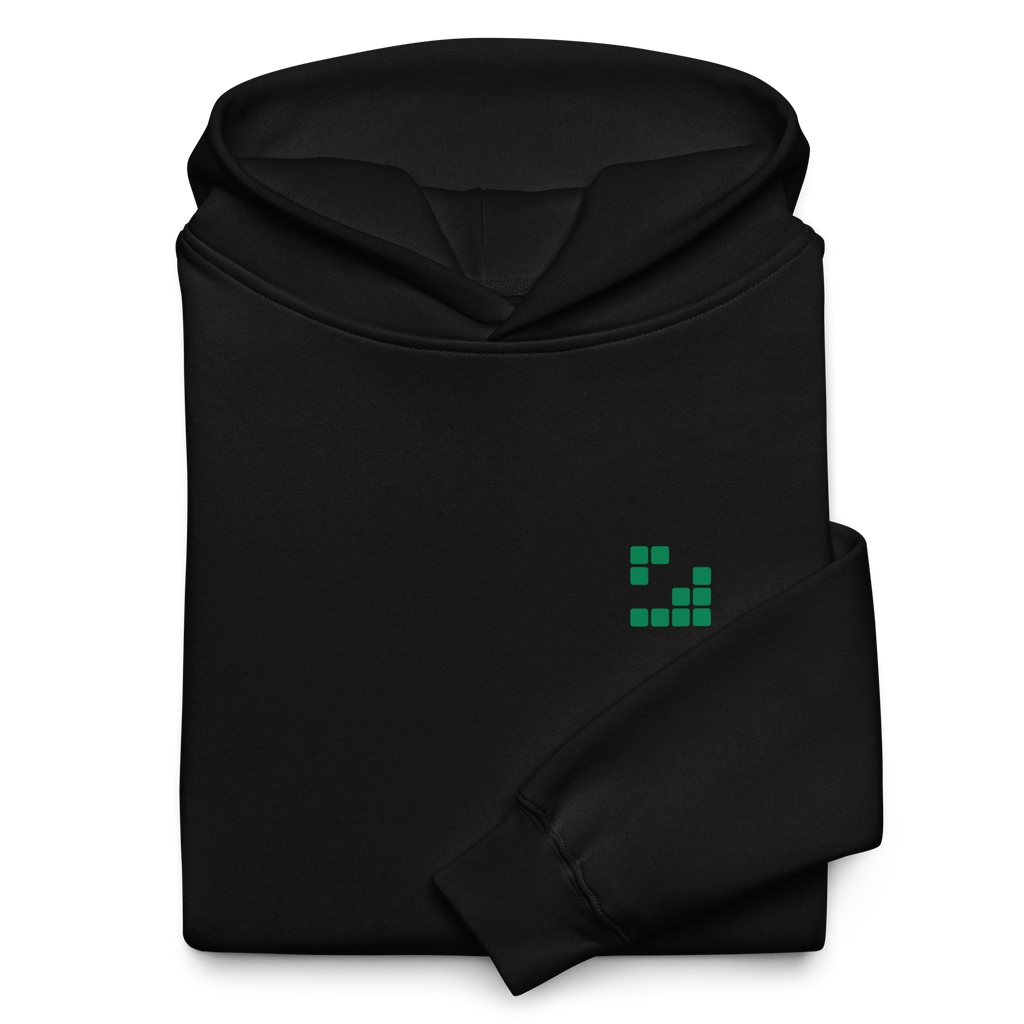 Sudadera Geometric Green oversize unisex