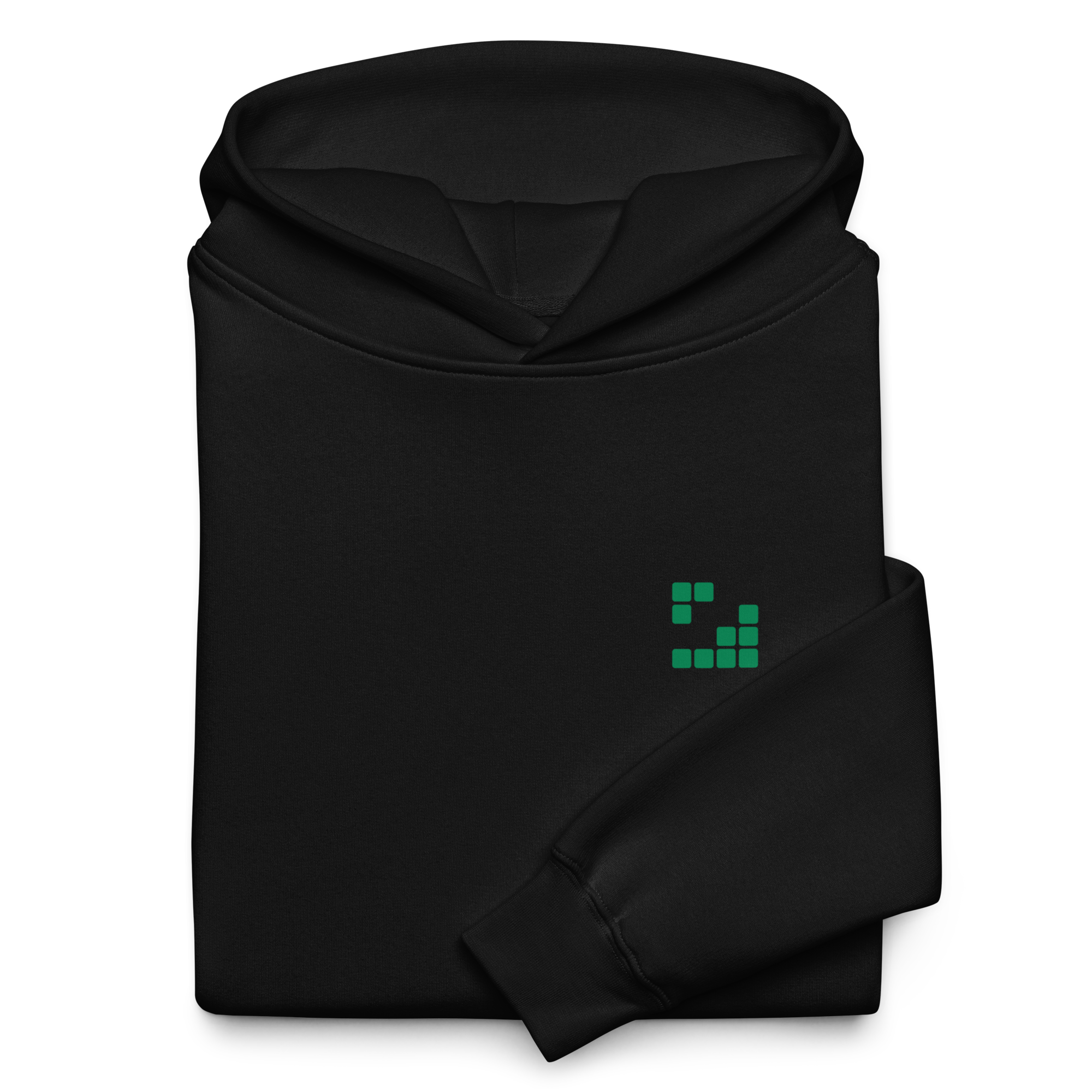 Sudadera Geometric Green oversize unisex