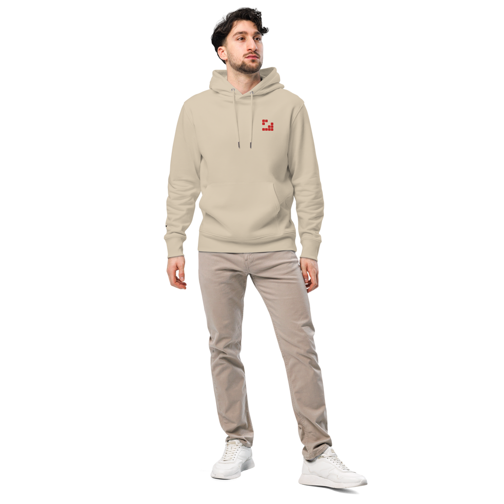 Sudadera Geometric con capucha esencial eco unisex