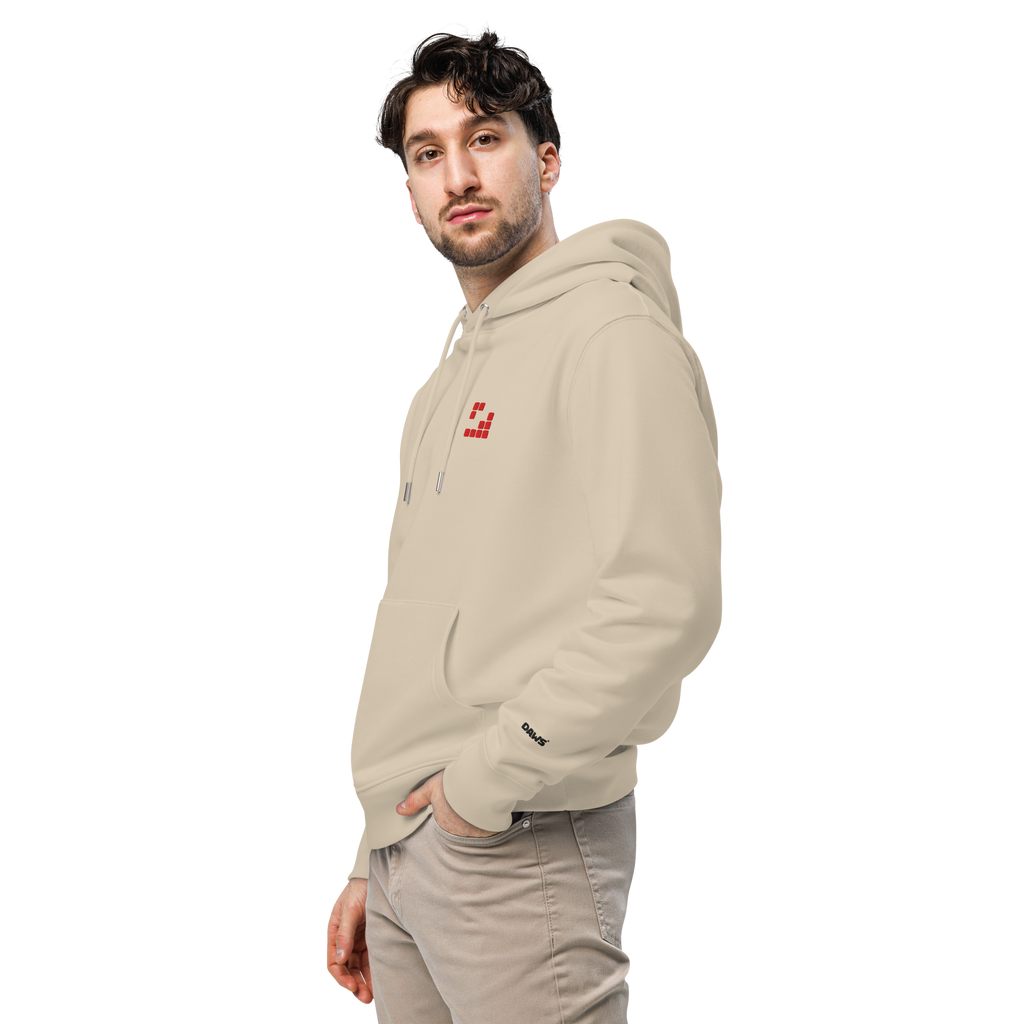 Sudadera Geometric con capucha esencial eco unisex