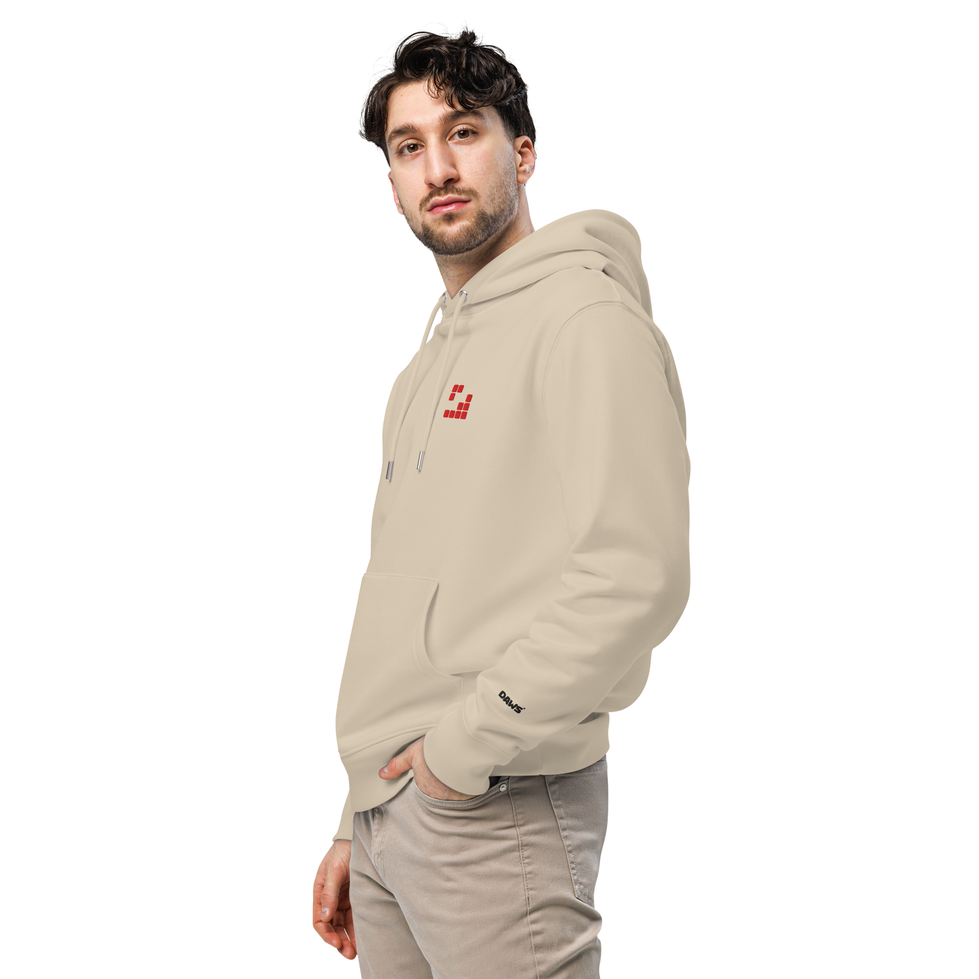 Sudadera Geometric con capucha esencial eco unisex