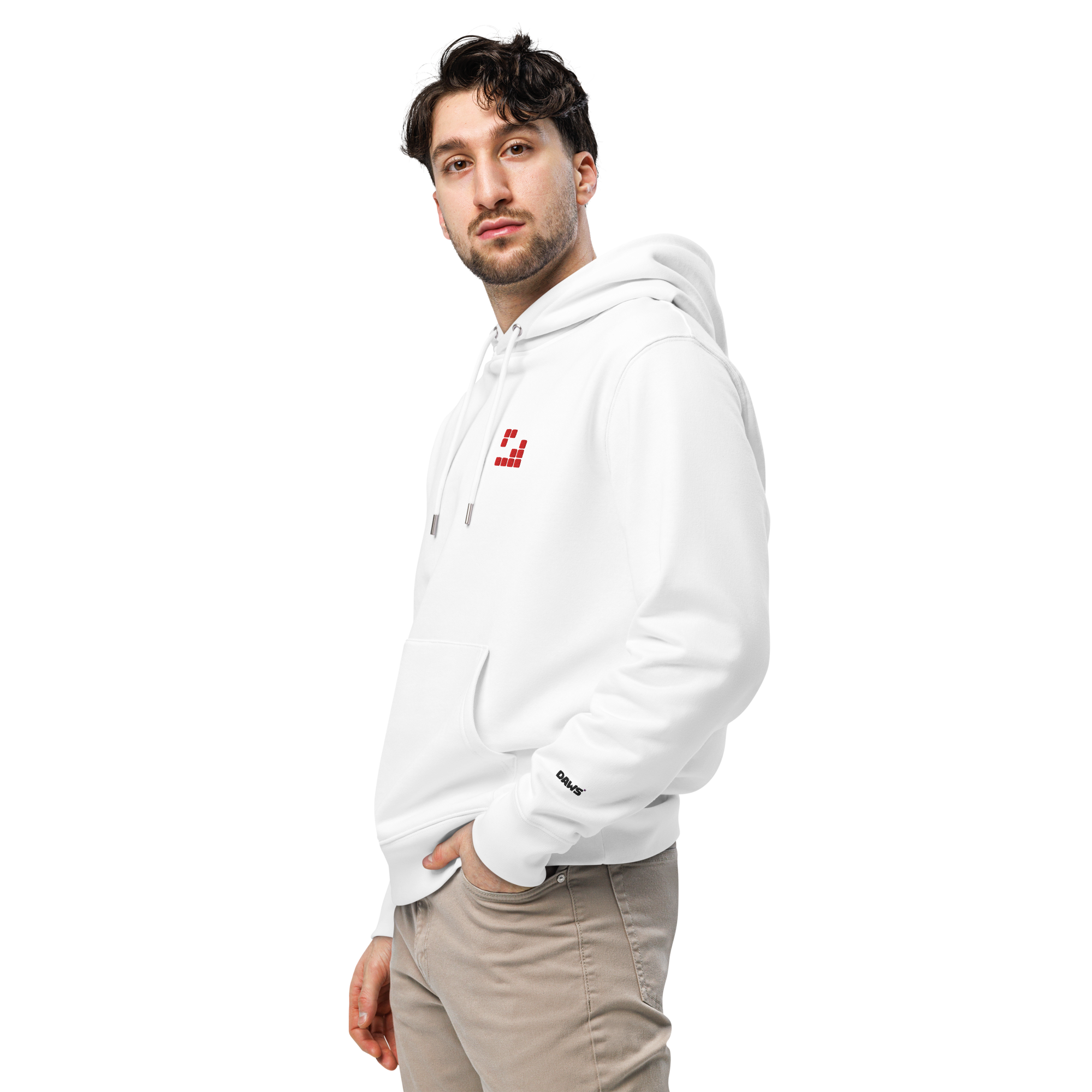 Sudadera Geometric con capucha esencial eco unisex