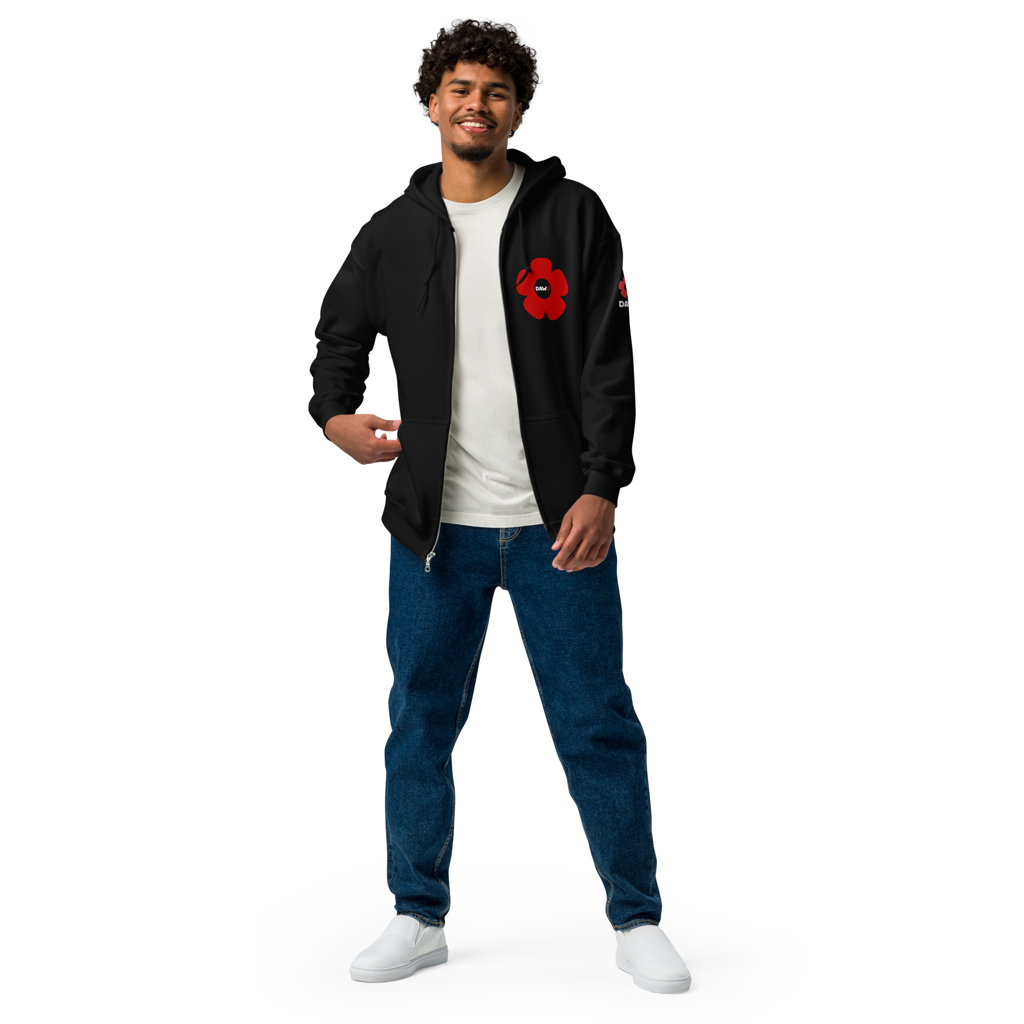 Sudadera Vera Redflower DAWS Open