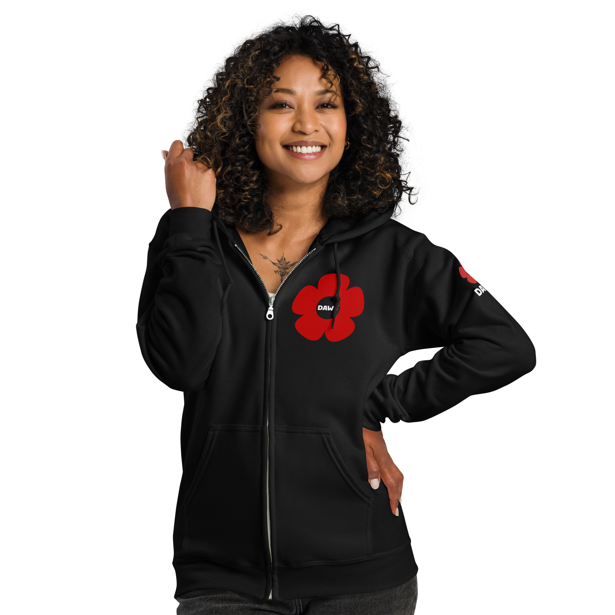Sudadera Vera Redflower DAWS Open