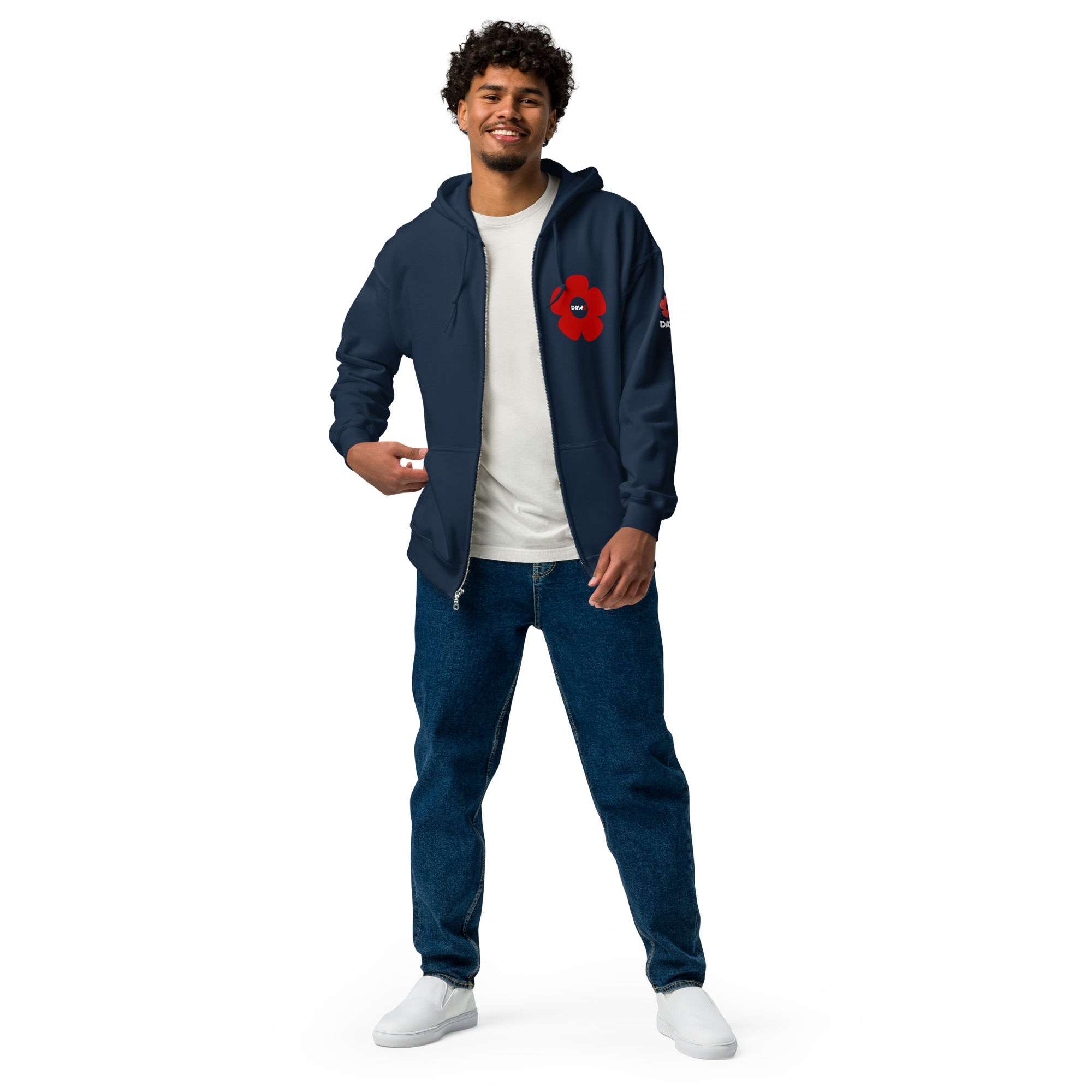Sudadera Vera Redflower DAWS Open
