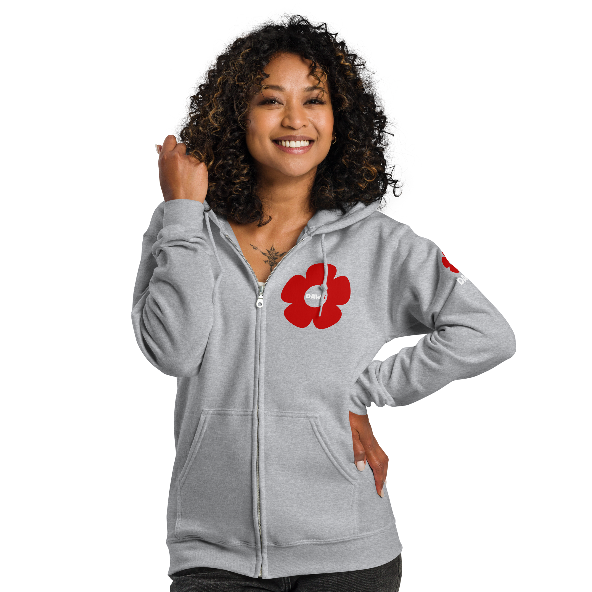 Sudadera Vera Redflower DAWS Open
