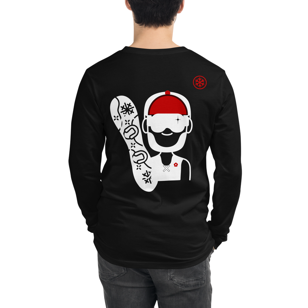 Camiseta Mad Tom N20200 Bordada manga larga unisex