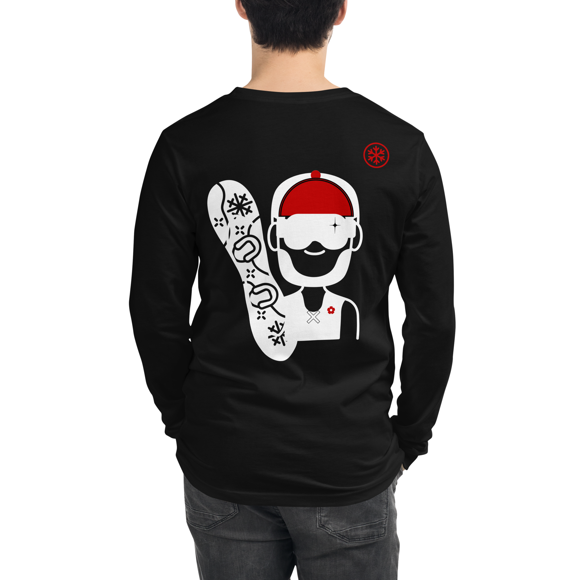 Camiseta Mad Tom N20200 Bordada manga larga unisex
