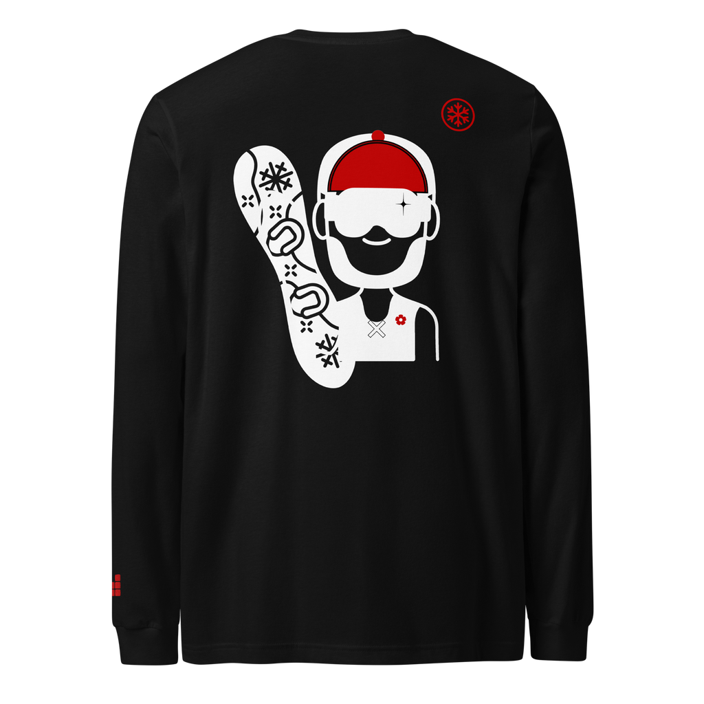 Camiseta Mad Tom N20200 Bordada manga larga unisex