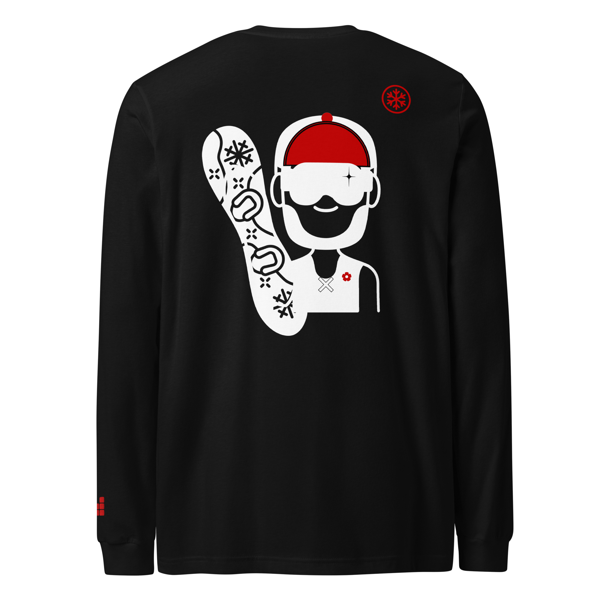 Camiseta Mad Tom N20200 Bordada manga larga unisex