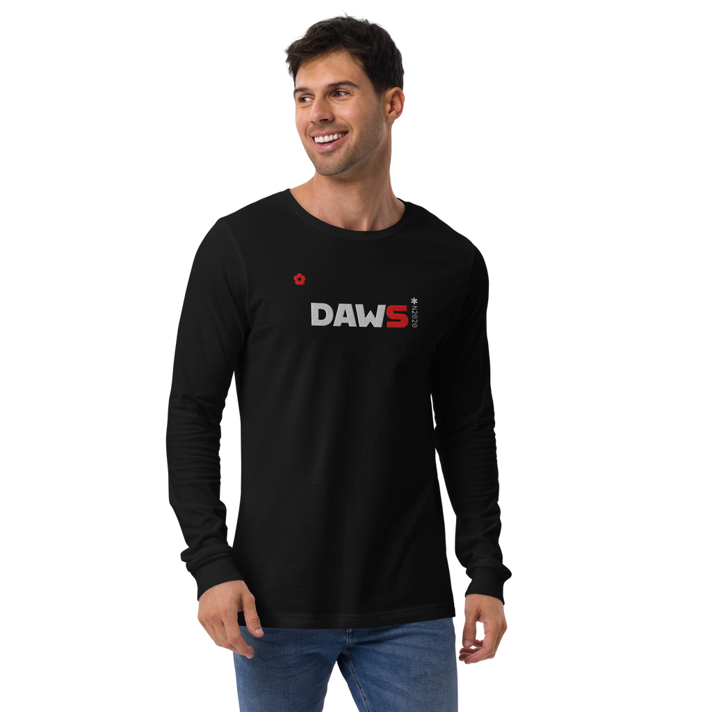 Camiseta Mad Tom N20200 Bordada manga larga unisex