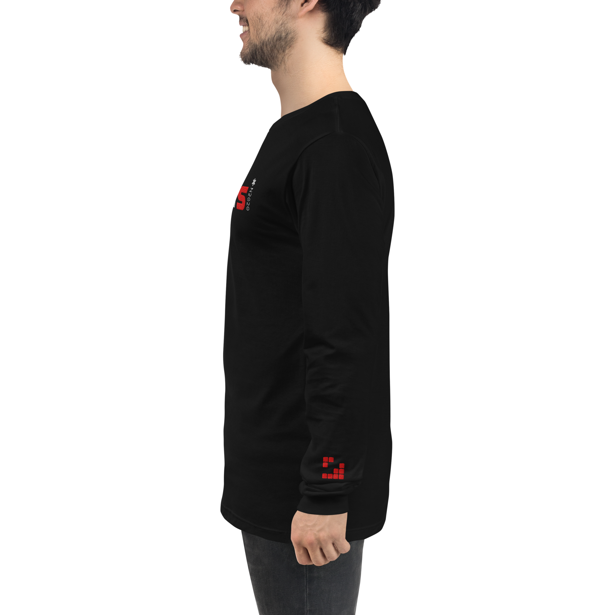 Camiseta Mad Tom N20200 Bordada manga larga unisex