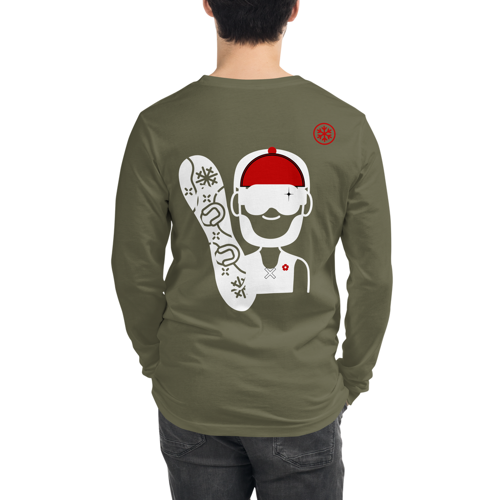 Camiseta Mad Tom N20200 Bordada manga larga unisex