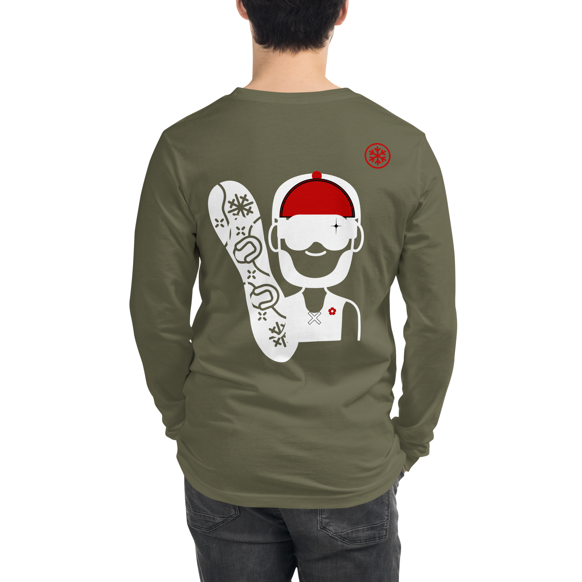 Camiseta Mad Tom N20200 Bordada manga larga unisex