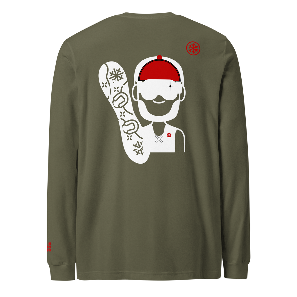Camiseta Mad Tom N20200 Bordada manga larga unisex