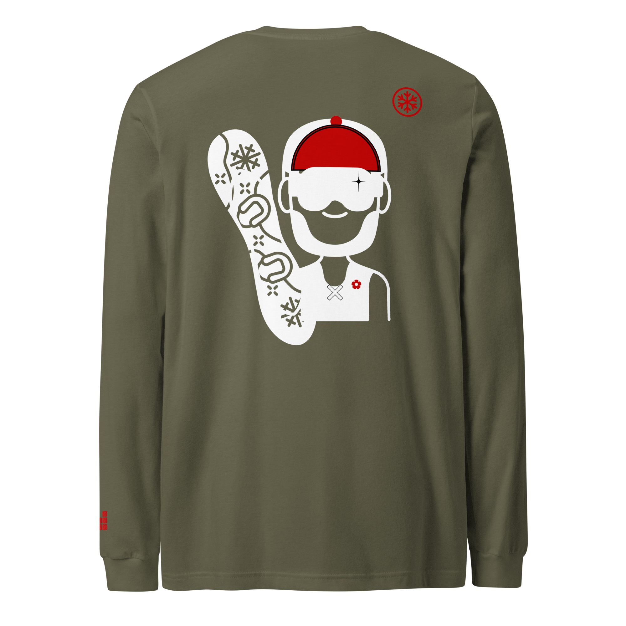 Camiseta Mad Tom N20200 Bordada manga larga unisex