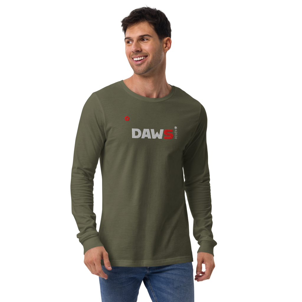 Camiseta Mad Tom N20200 Bordada manga larga unisex