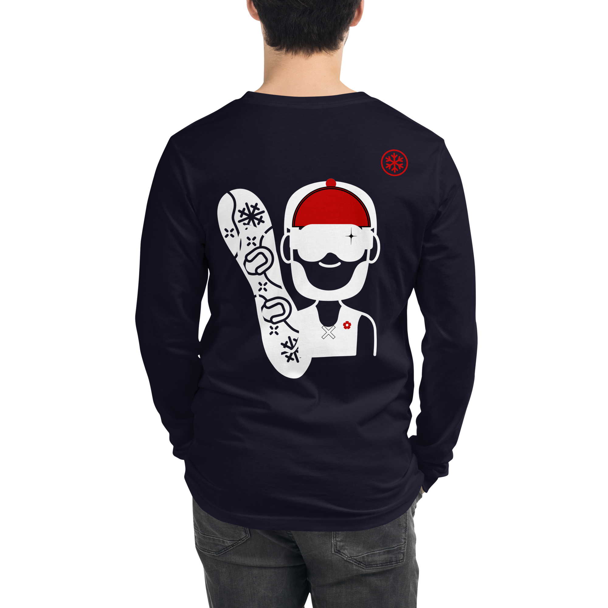 Camiseta Mad Tom N20200 Bordada manga larga unisex