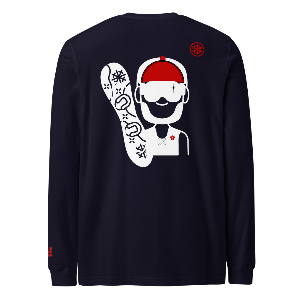 Camiseta Mad Tom N20200 Bordada manga larga unisex