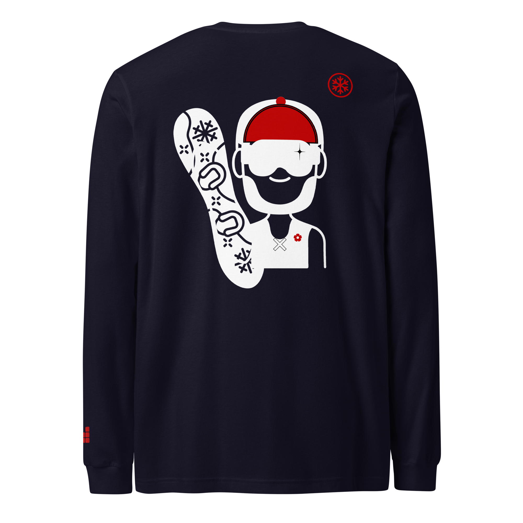 Camiseta Mad Tom N20200 Bordada manga larga unisex