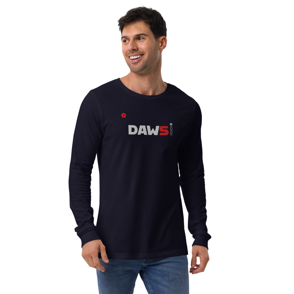 Camiseta Mad Tom N20200 Bordada manga larga unisex