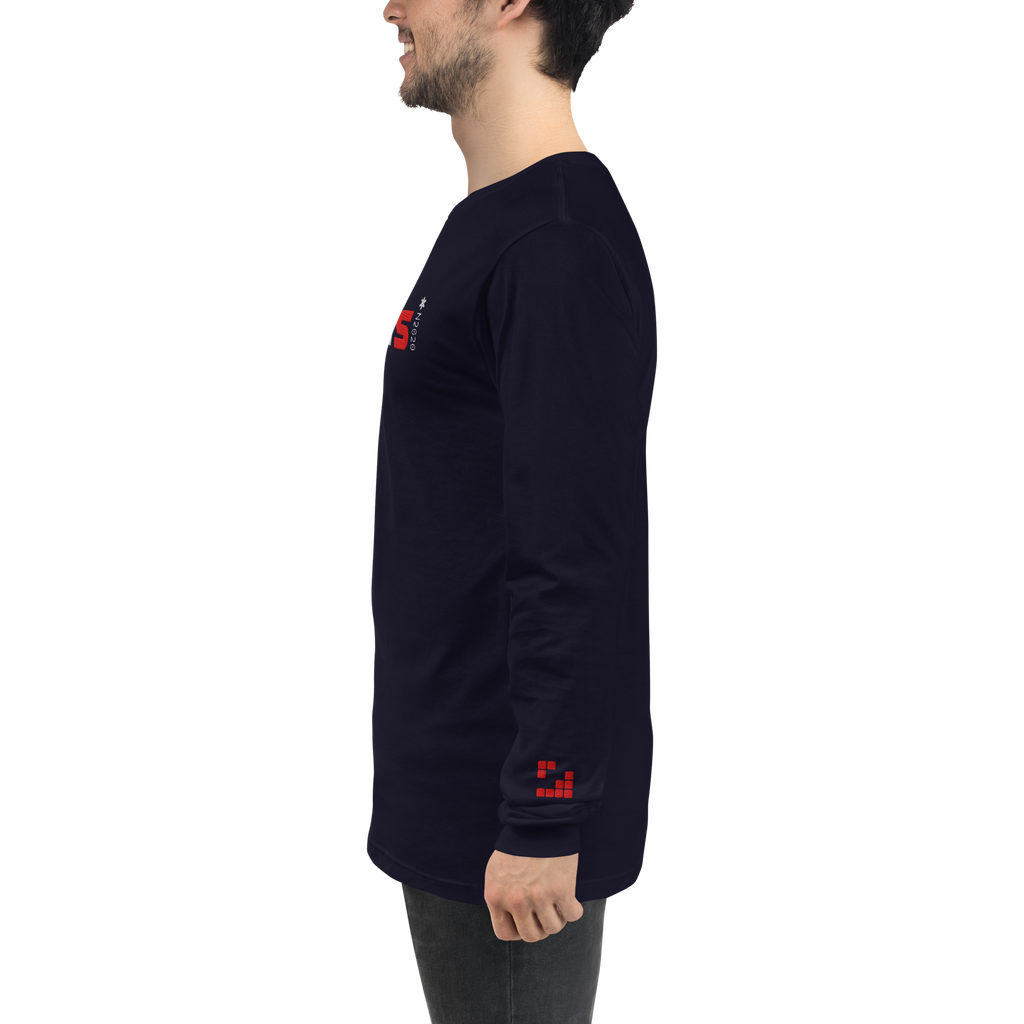 Camiseta Mad Tom N20200 Bordada manga larga unisex
