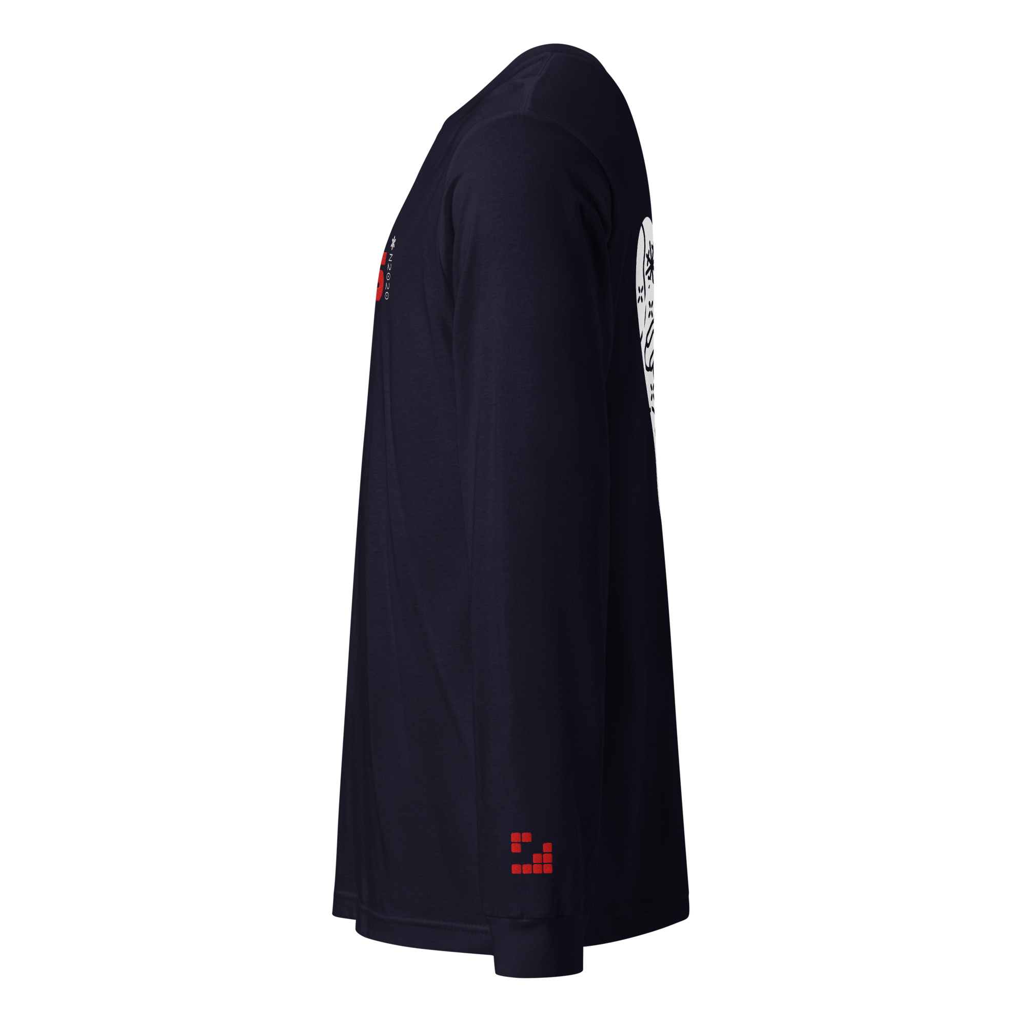 Camiseta Mad Tom N20200 Bordada manga larga unisex