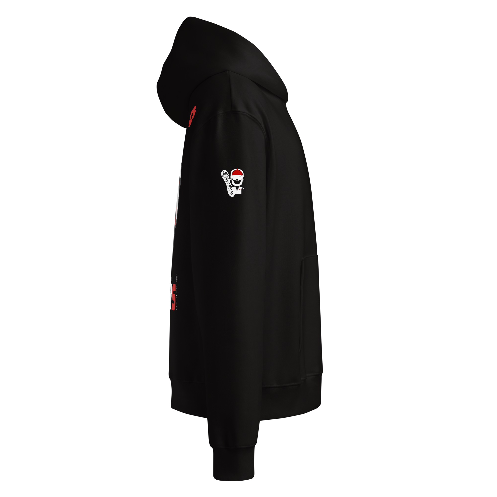 Sudadera Helmet Oversize Black Edition V1 N2020