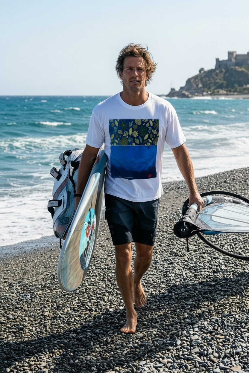 Windsurfista Sexi Lux — camiseta ajustada