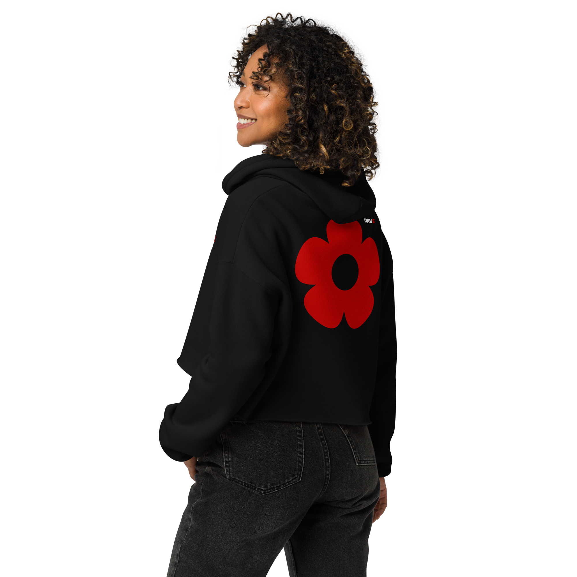 Sudadera corta Vera Redflower DAWS
