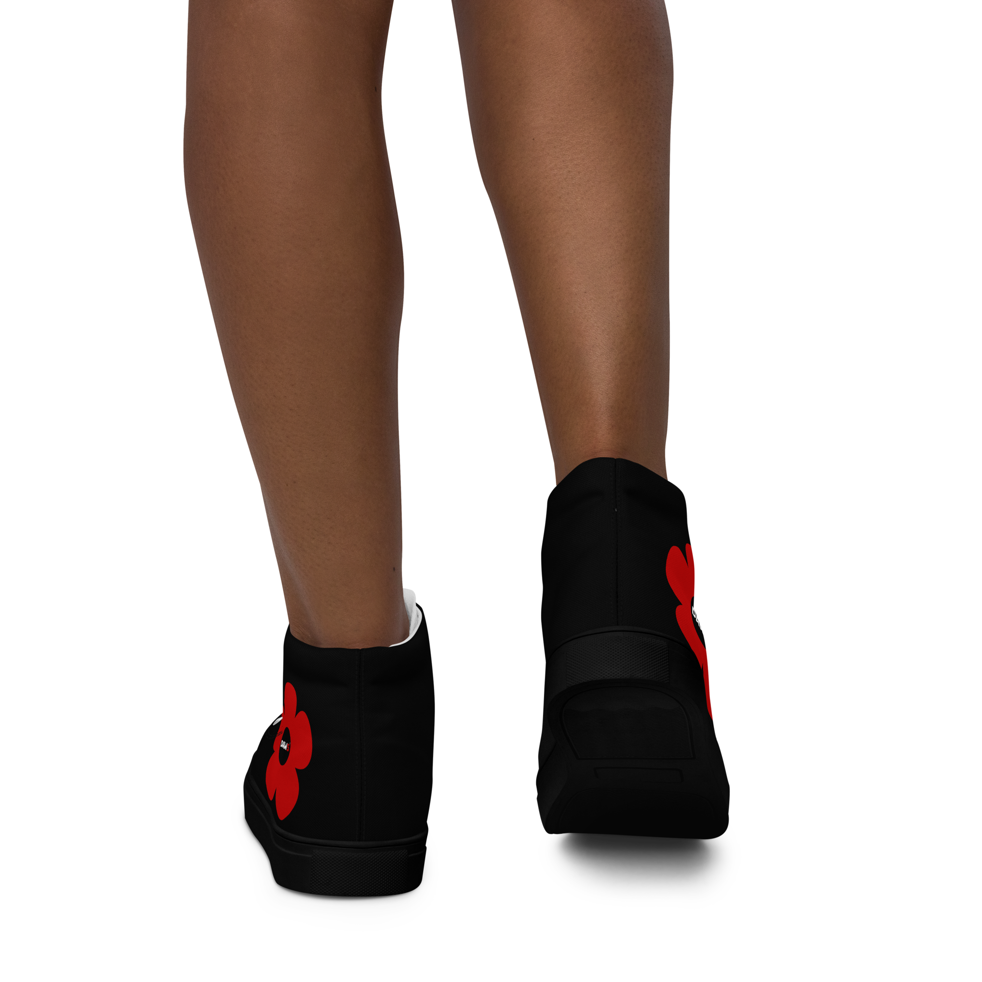 Zapatillas Vera Redflower Negras Mujer