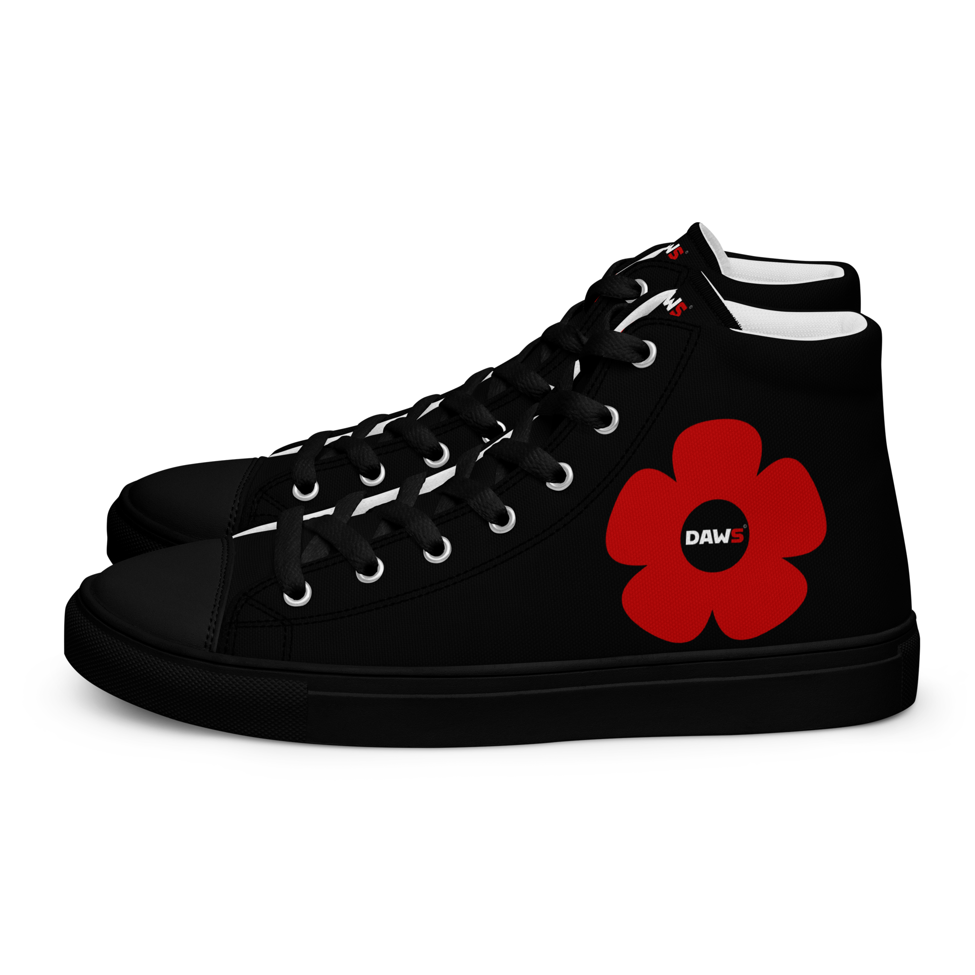 Zapatillas Vera Redflower Negras Mujer