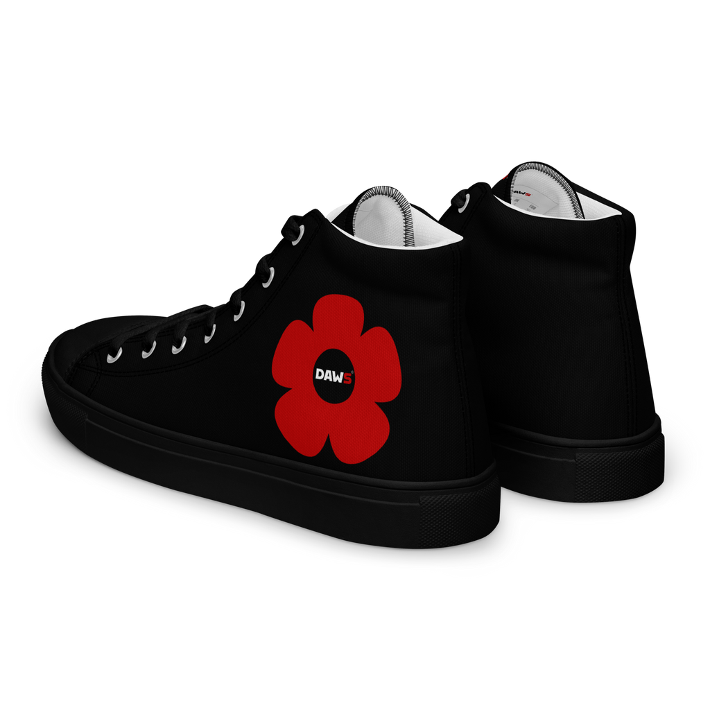 Zapatillas Vera Redflower Negras Mujer