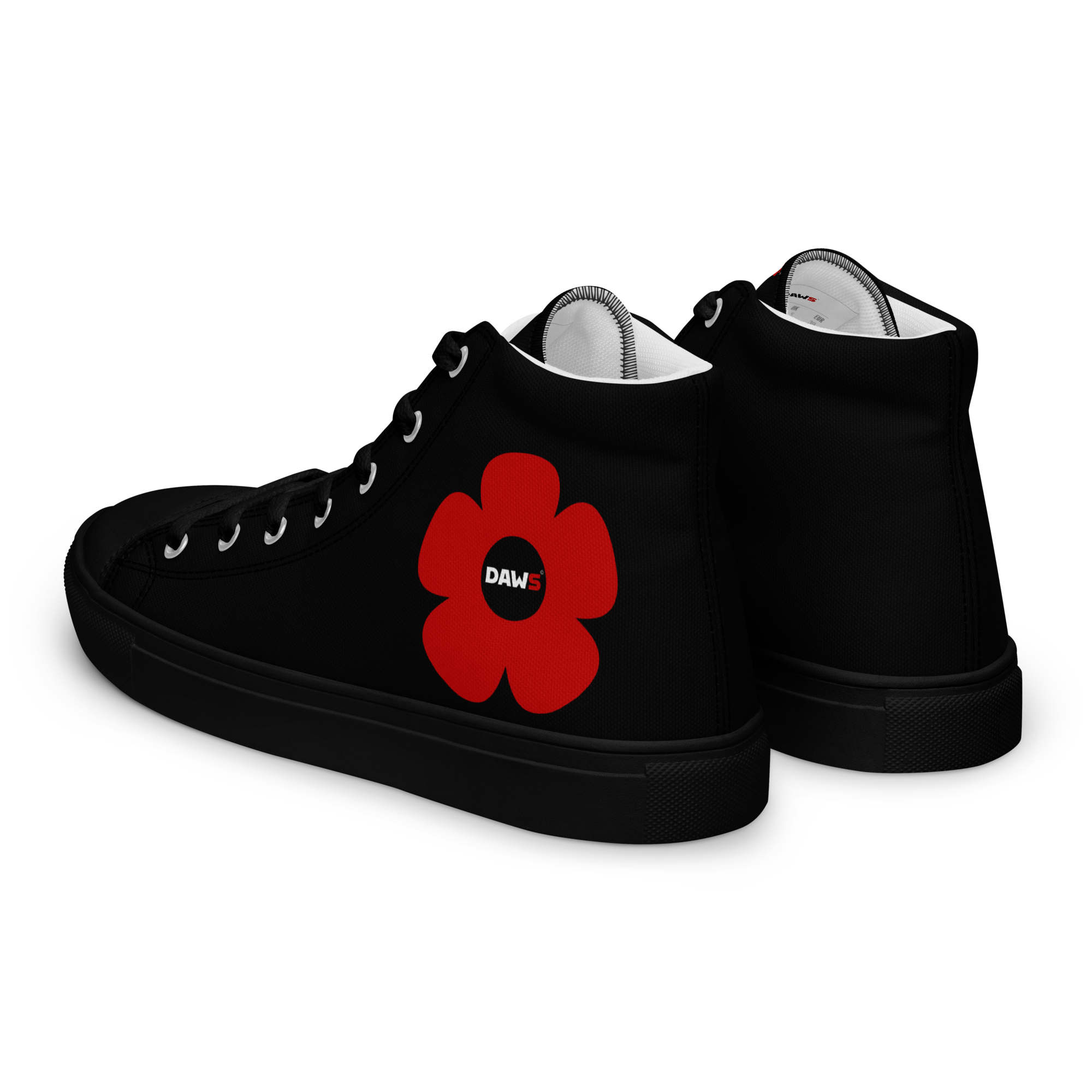 Zapatillas Vera Redflower Negras Mujer