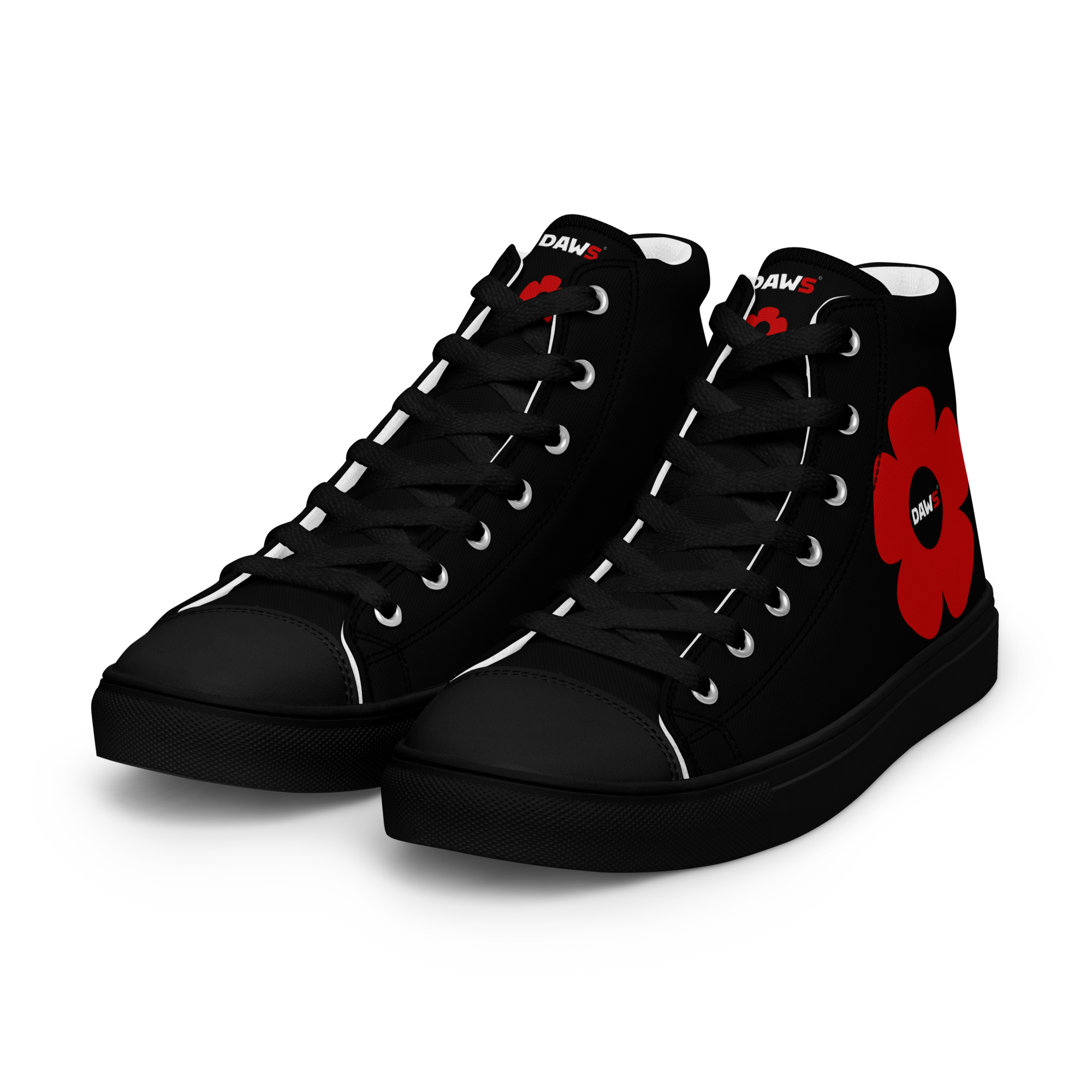 Zapatillas Vera Redflower Negras Mujer